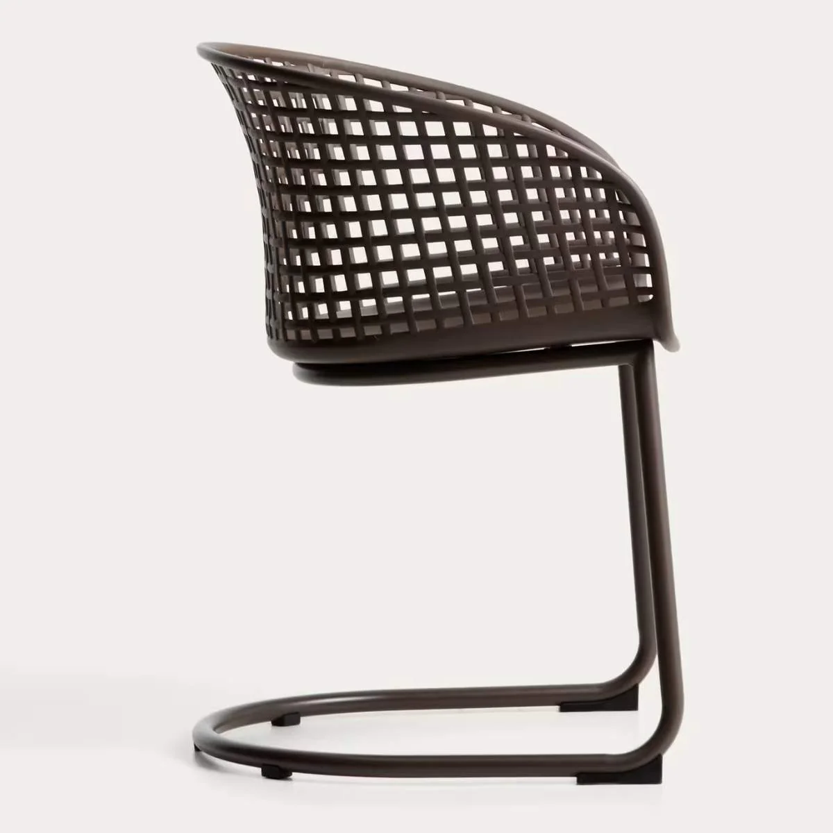 Kave Home Tenaro green plastic outdoor chair with steel structure - Image 20