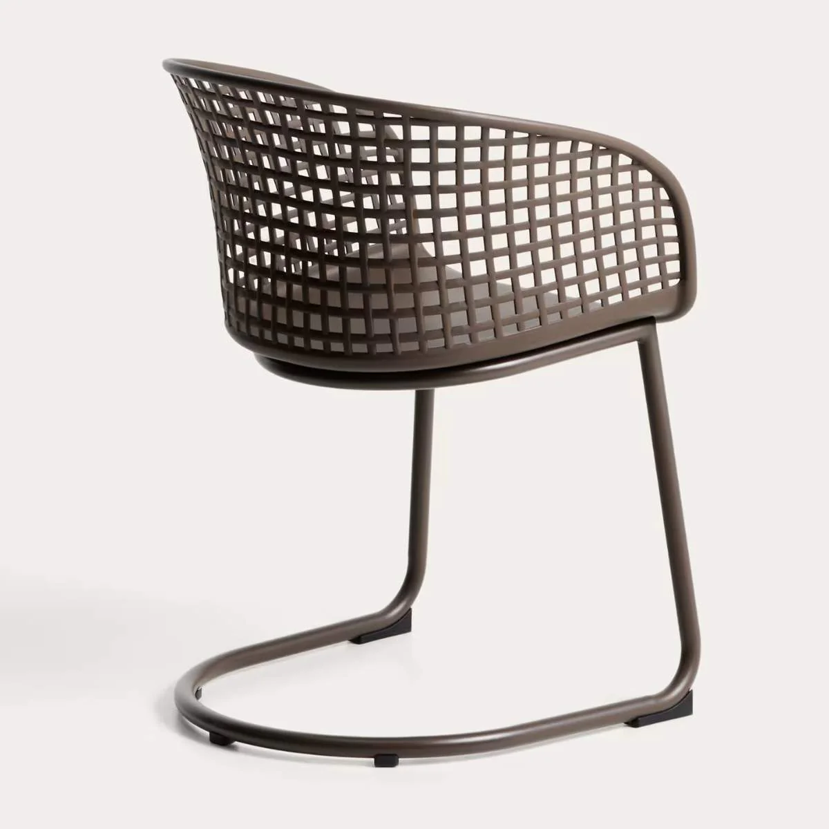 Kave Home Tenaro green plastic outdoor chair with steel structure - Image 21