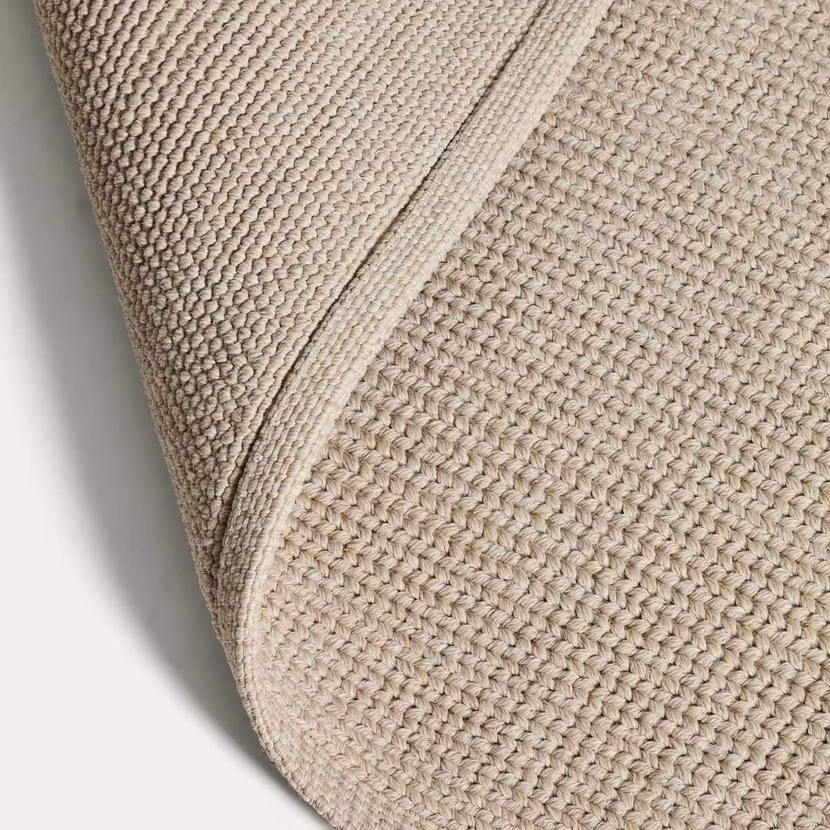 Kave Home Turiane ecru synthetic fibre rug 160 x 230cm - Image 4