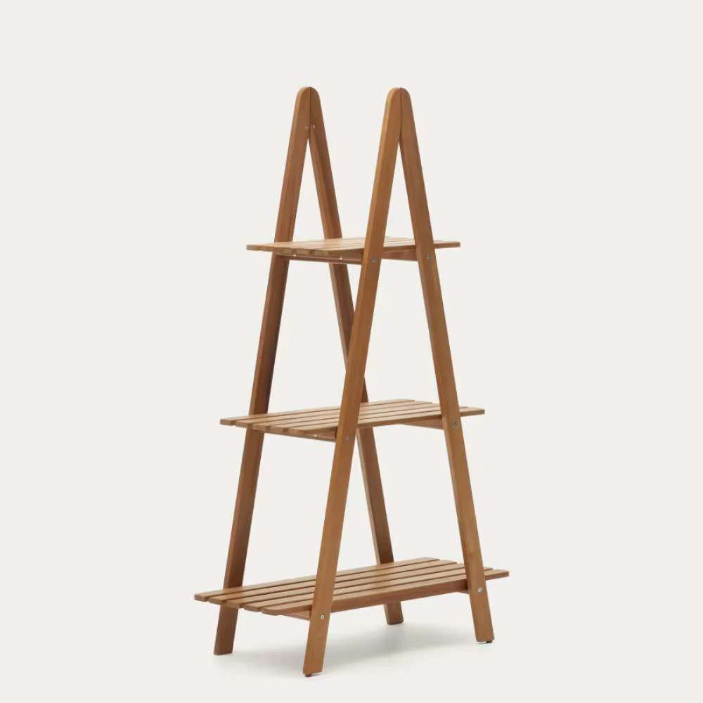 Kave Home Victora Outdoor Shelving Unit – Solid Acacia Wood, 80 x 140 cm, FSC 100% - Image 2