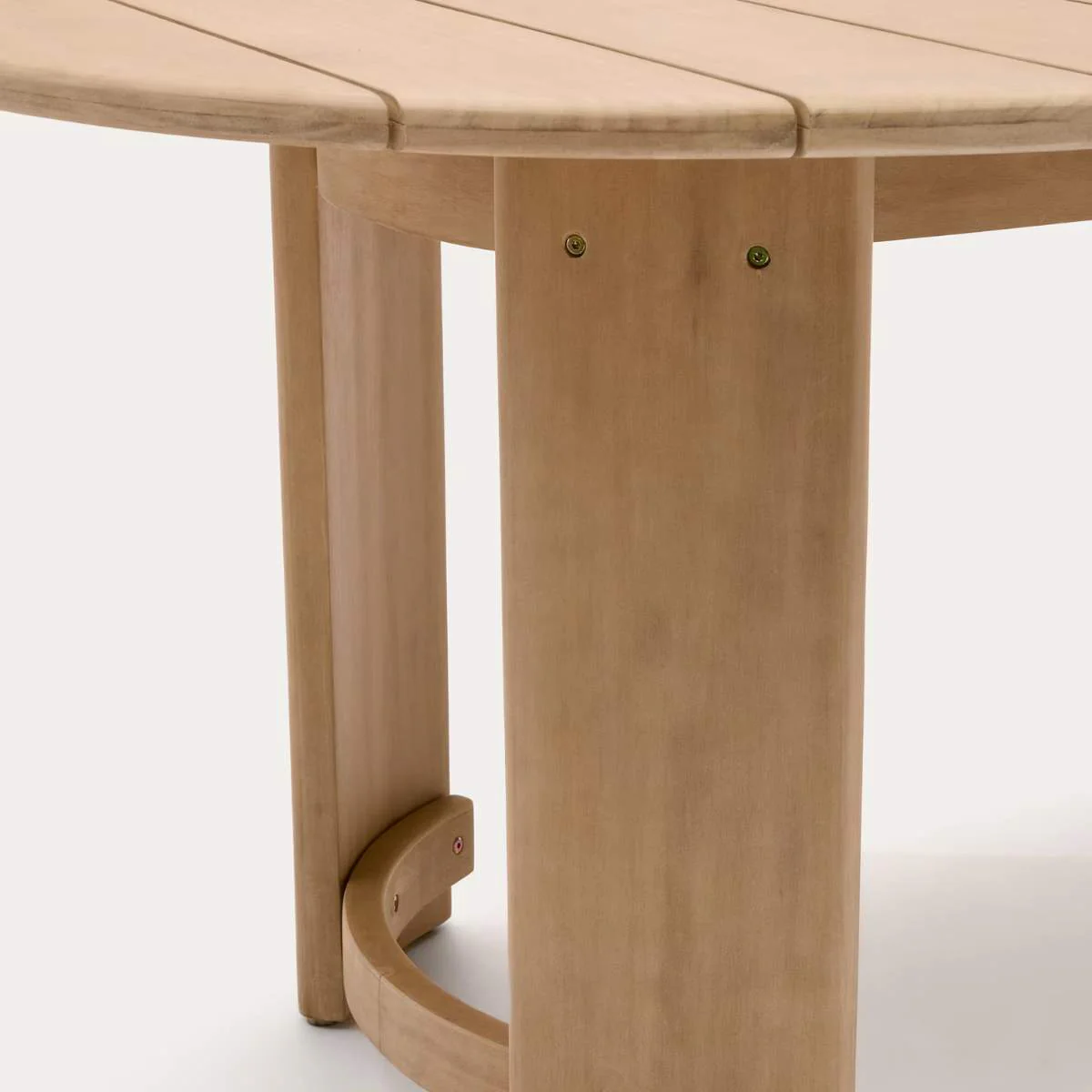 Kave Home Xoriguer table made of solid eucalyptus wood, 280 x 110 cm, FSC 100% - Image 4