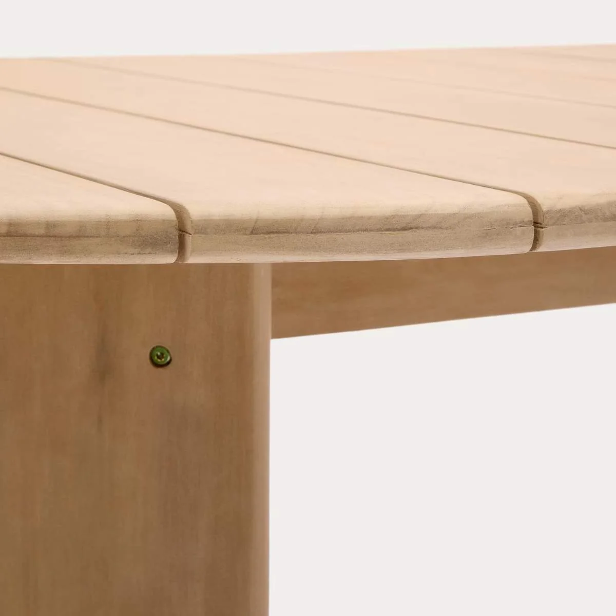 Kave Home Xoriguer table made of solid eucalyptus wood, 280 x 110 cm, FSC 100% - Image 5
