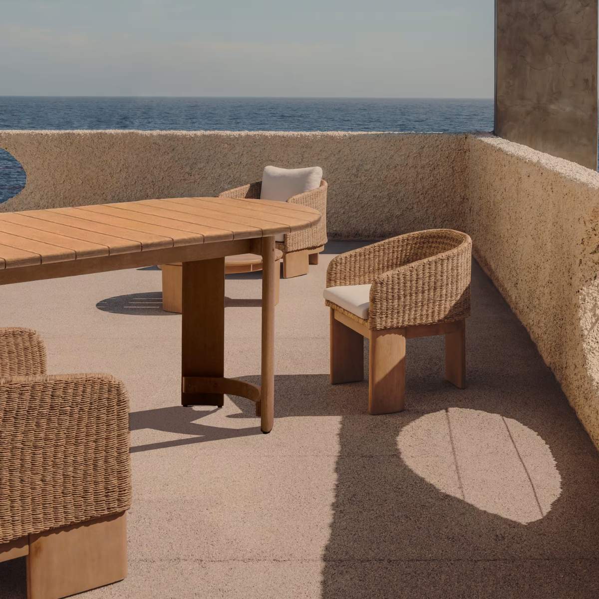 Kave Home Xoriguer table made of solid eucalyptus wood, 280 x 110 cm, FSC 100% - Image 7