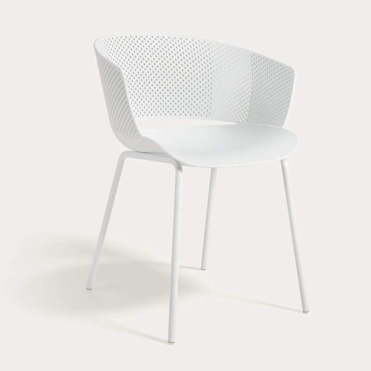 Kave Home Yeray white garden chair