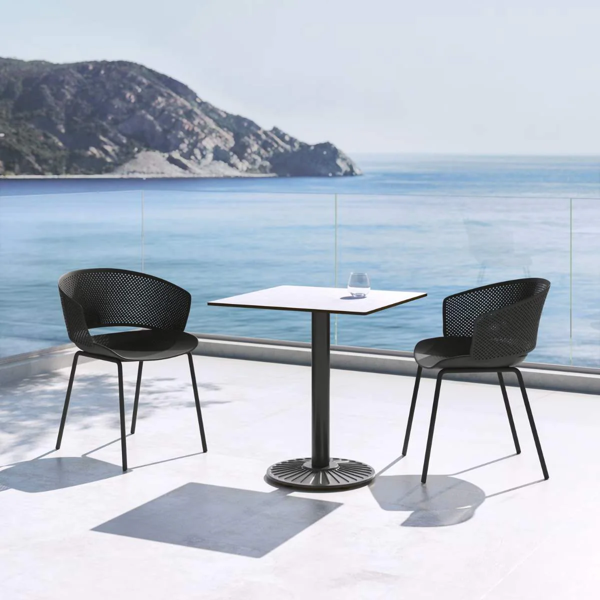 Kave Home Yeray white garden chair - Image 22