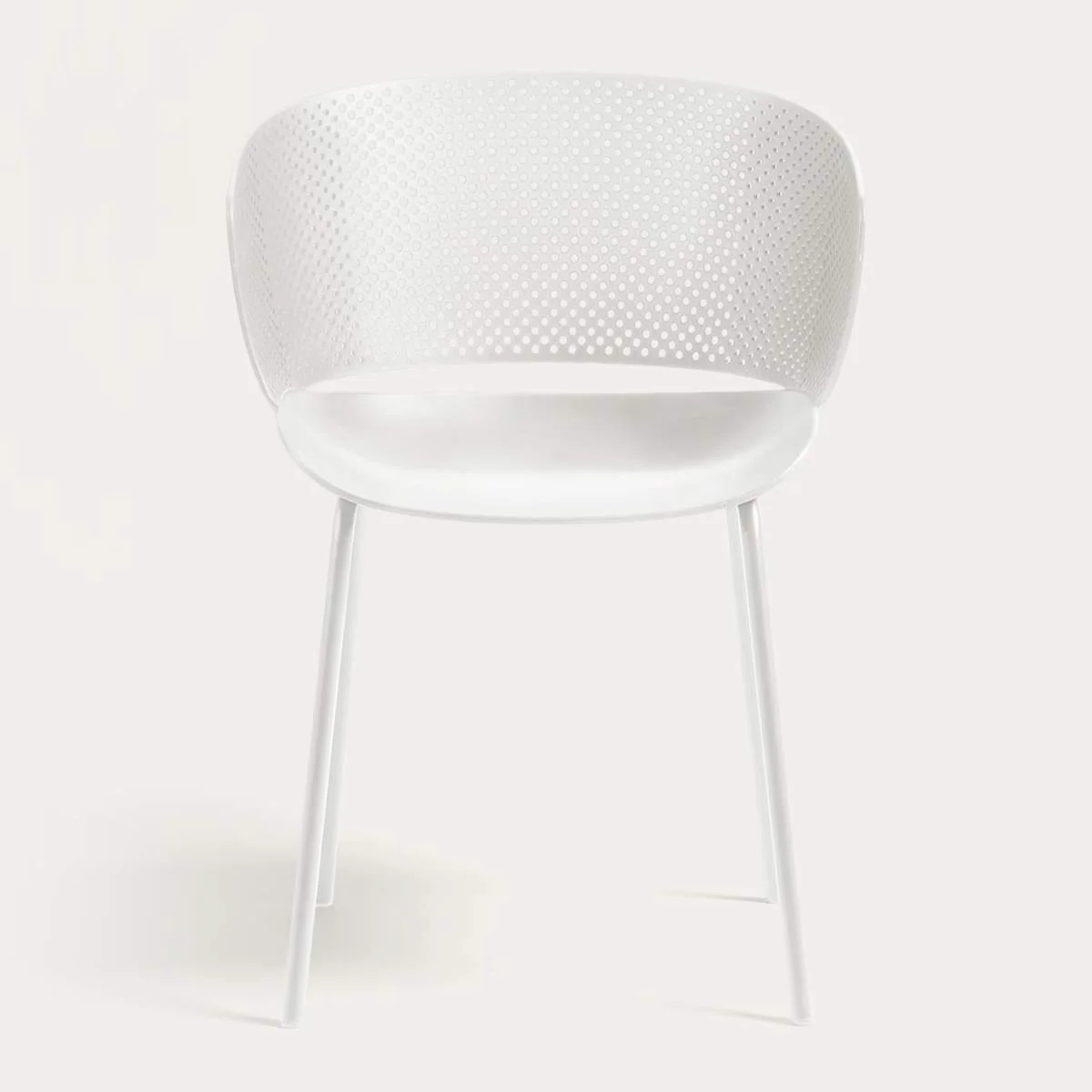 Kave Home Yeray white garden chair - Image 5