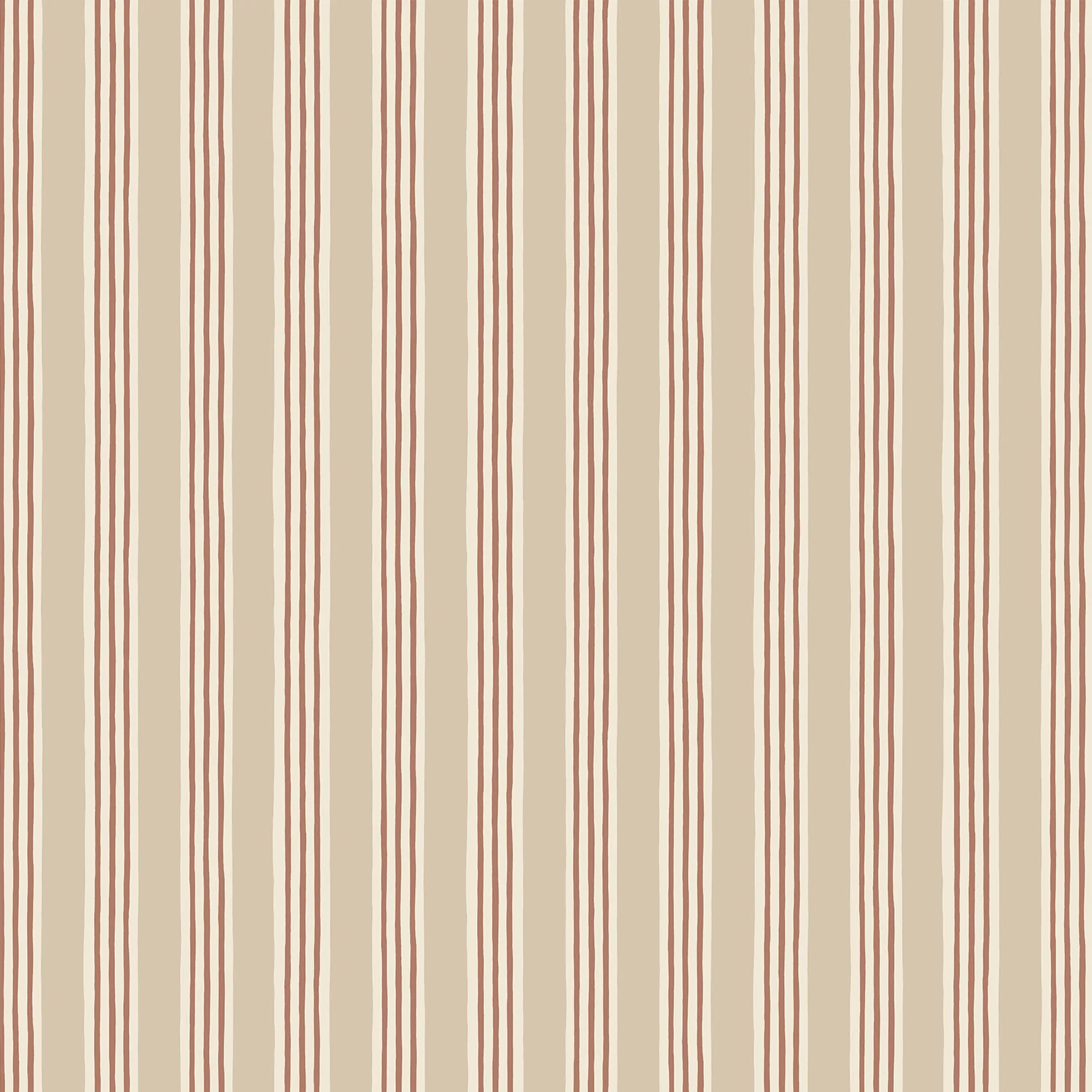 Josephine Munsey Kemble Stripe - Hibernnacle, Cromwell Stone and Saltridge - Roll - Image 2