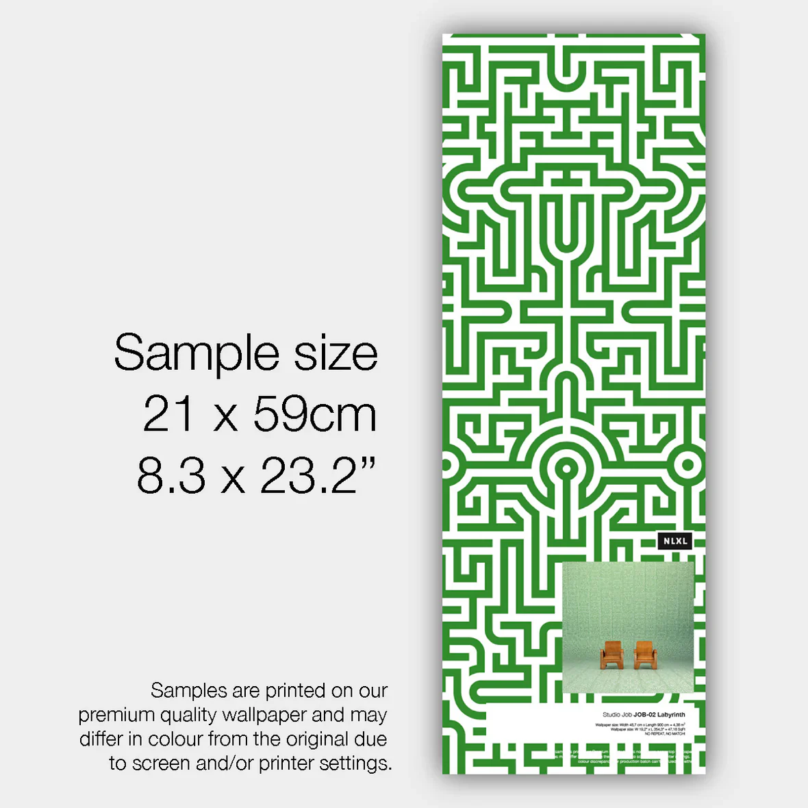 NLXL Labyrinth Wallpaper - Image 3