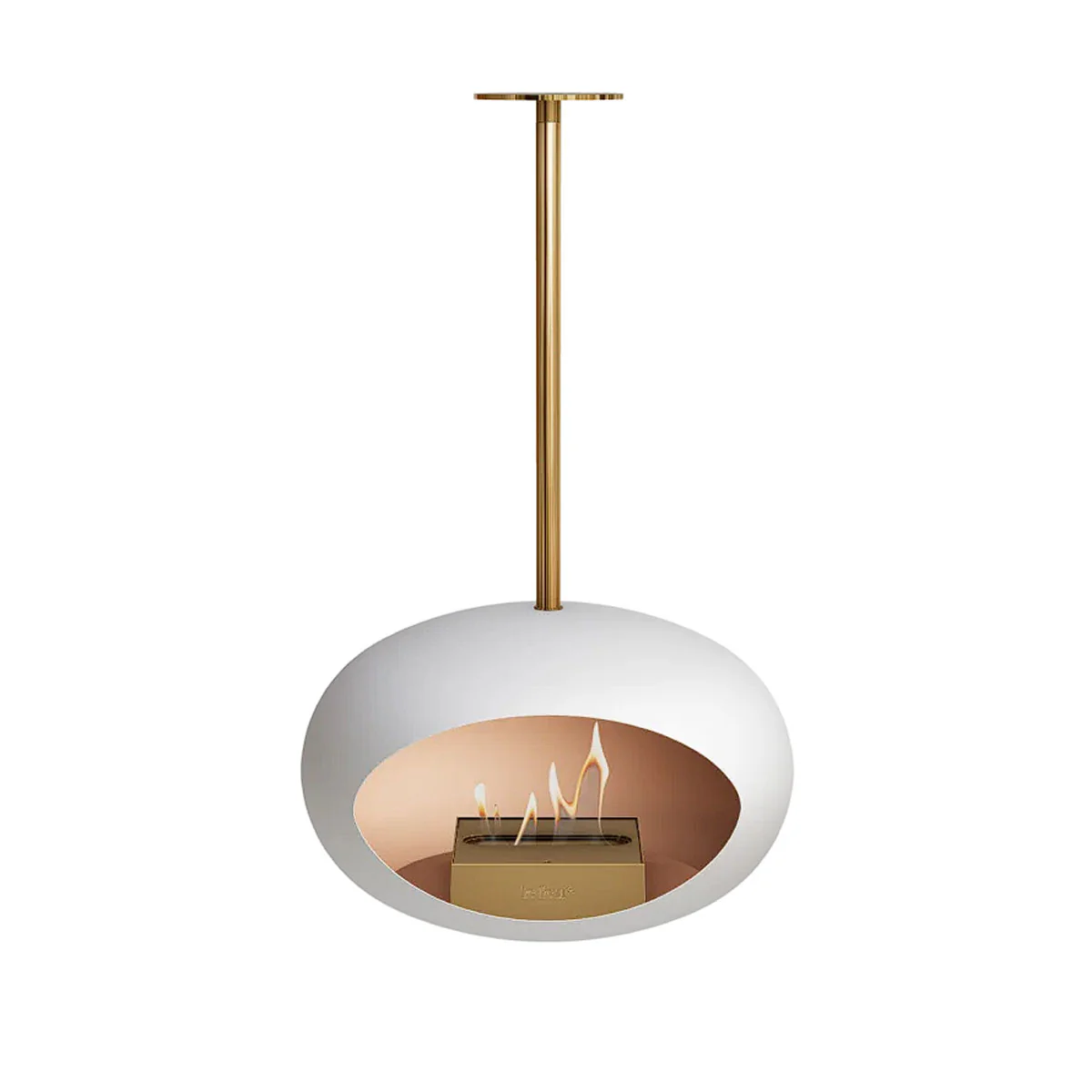 Le Feu Sky Bio Ethanol Fireplace - White - Image 2