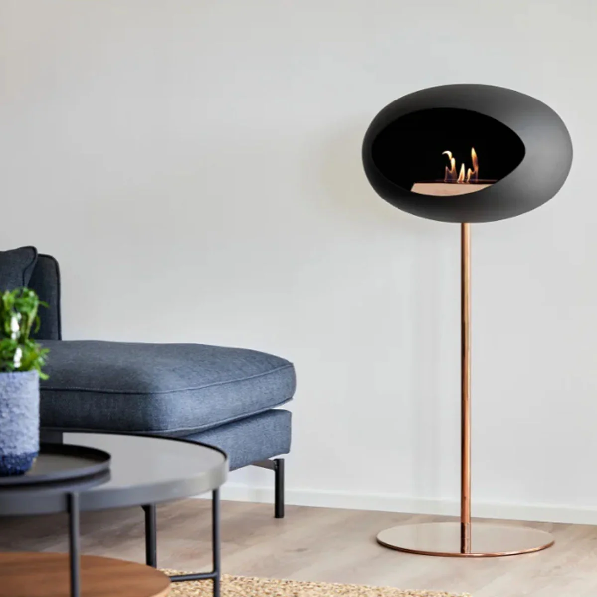Le Feu Ground Steel High - Black - 25mm Pole Width - Image 5
