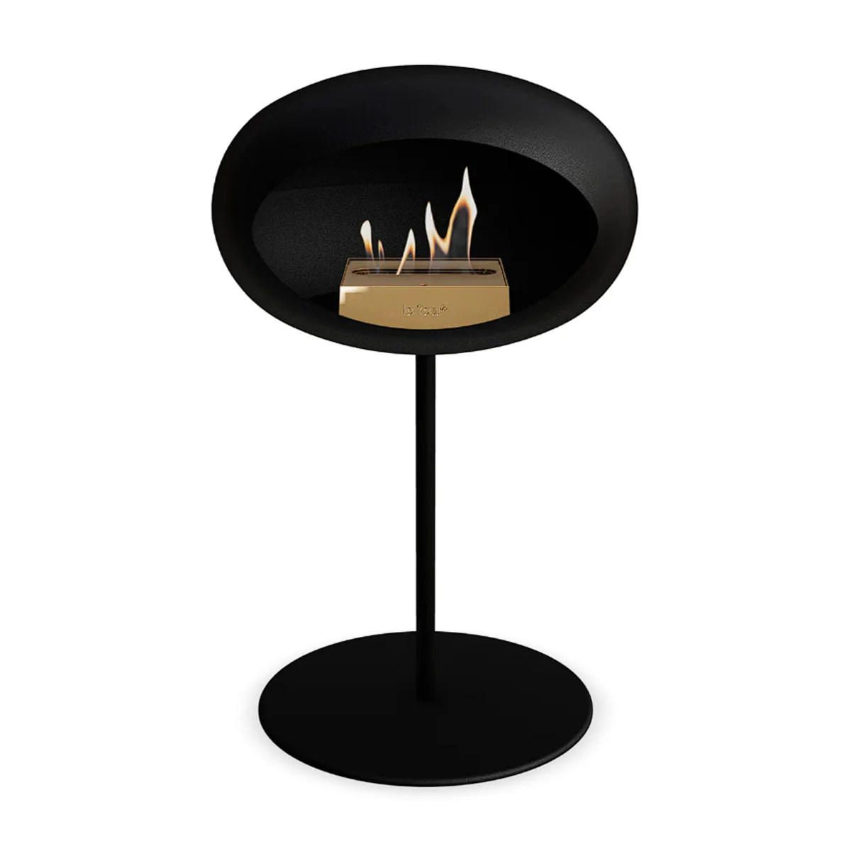 Le Feu Ground Steel Low - Black - 25mm Pole Width - Image 21