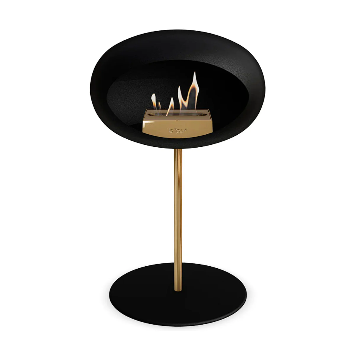 Le Feu Ground Steel Low - Black - 25mm Pole Width - Image 30