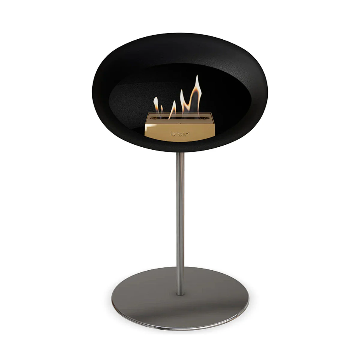 Le Feu Ground Steel Low - Black - 25mm Pole Width - Image 8