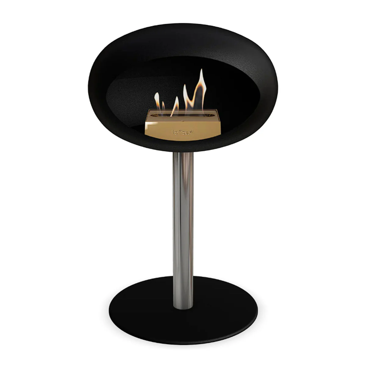 Le Feu Ground Steel Low - Black - 60mm Pole Width - Image 12