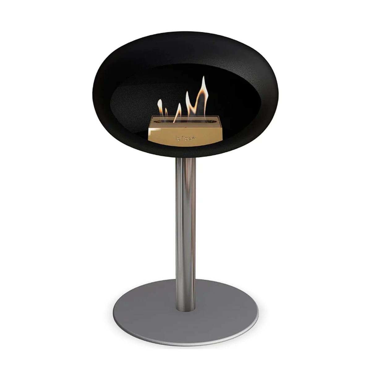 Le Feu Ground Steel Low - Black - 60mm Pole Width - Image 16