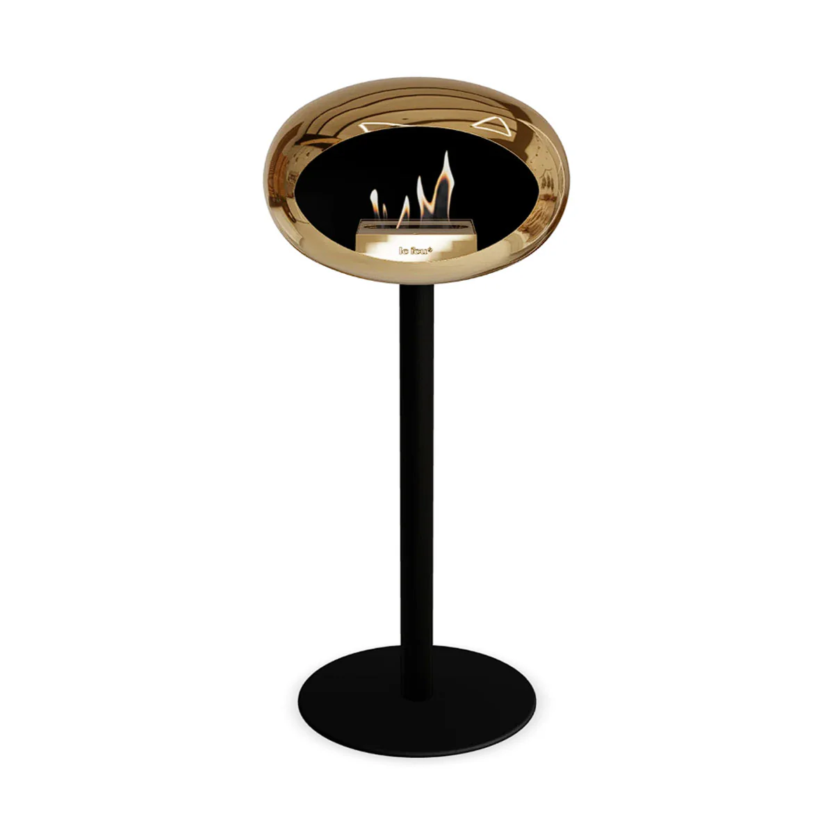 Le Feu Ground Steel High - Chromed Rose Gold - 60mm Pole Width - Image 2