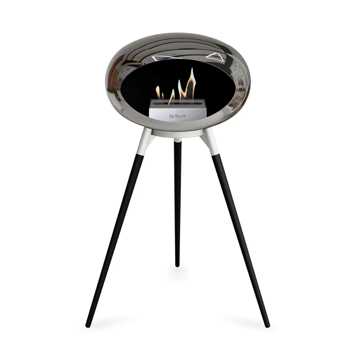 Le Feu Ground Wood High - Chromed Silver - Image 10