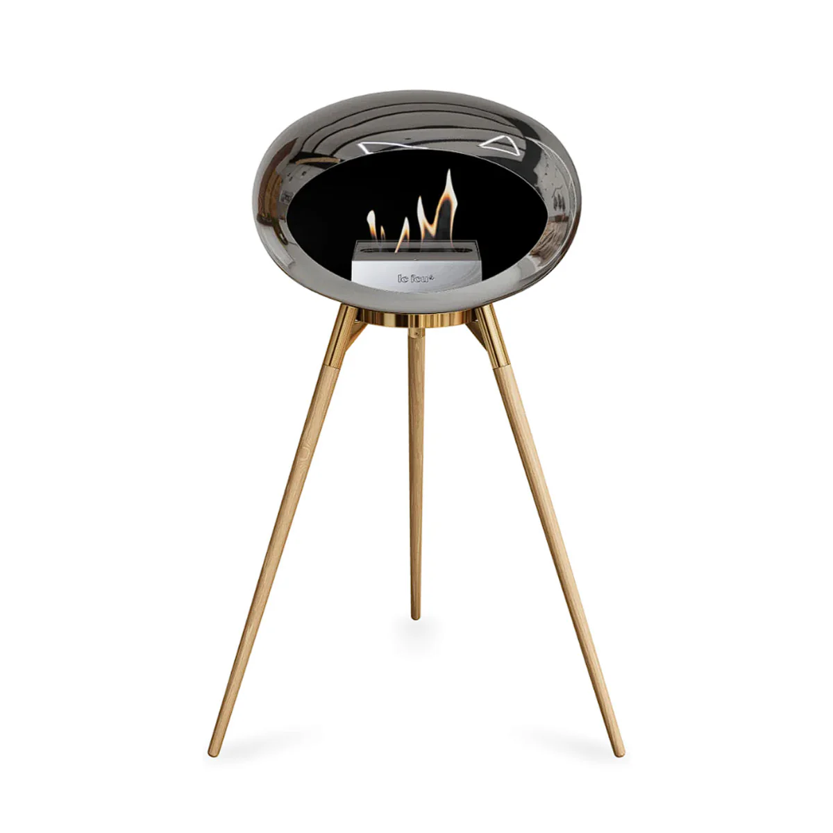 Le Feu Ground Wood High - Chromed Silver - Image 16