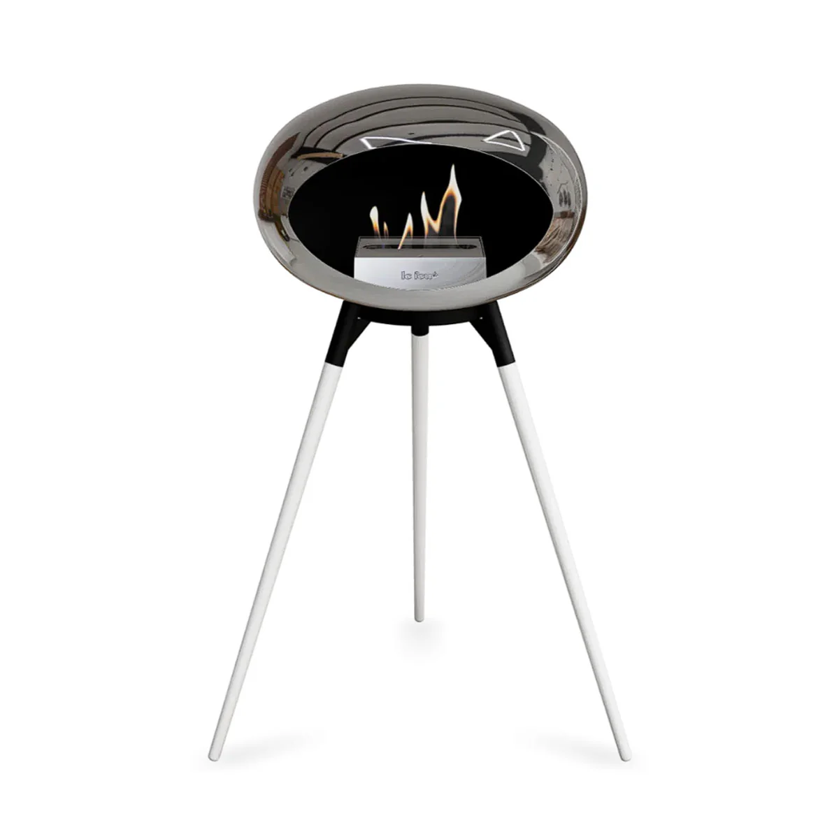 Le Feu Ground Wood High - Chromed Silver - Image 18