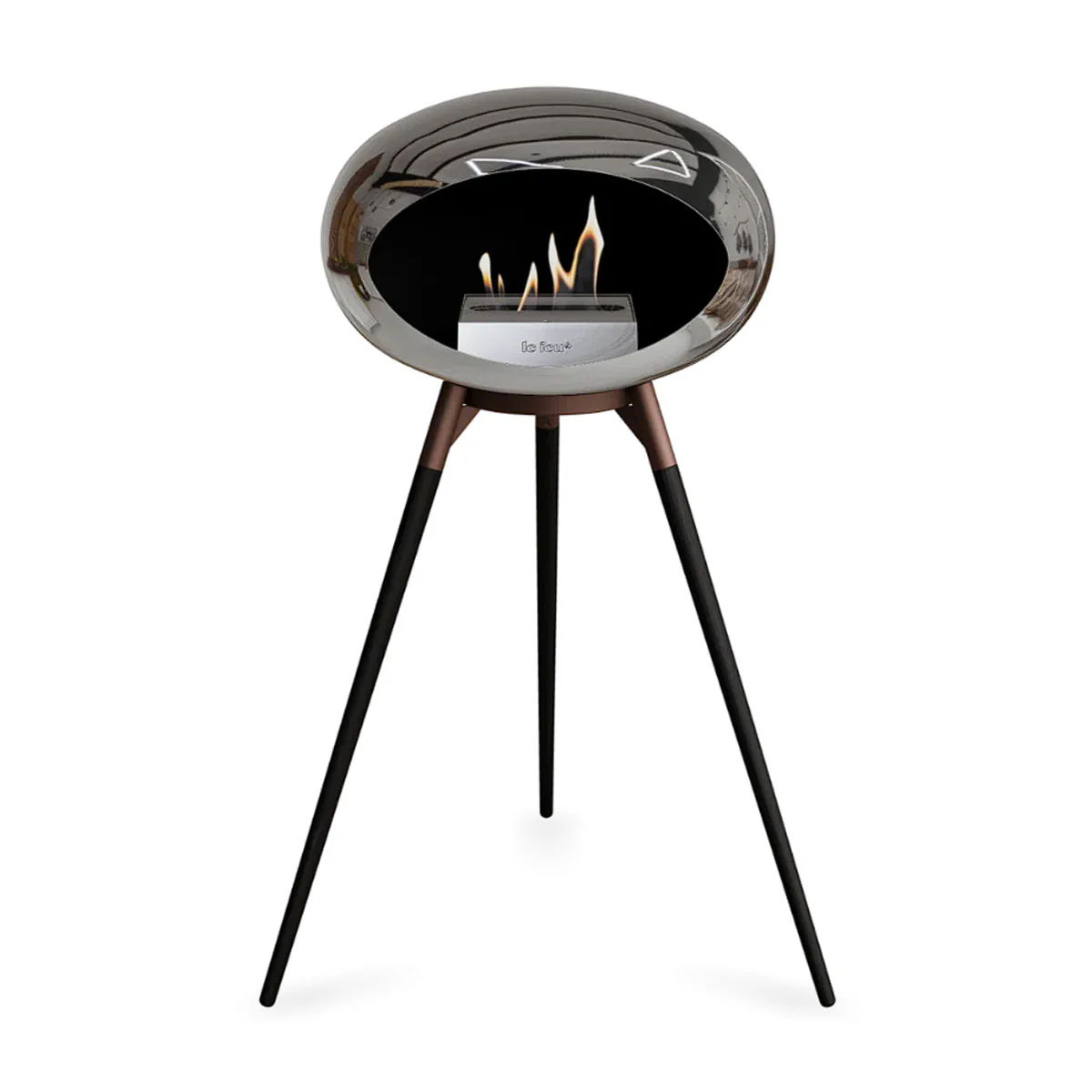Le Feu Ground Wood High - Chromed Silver - Image 24