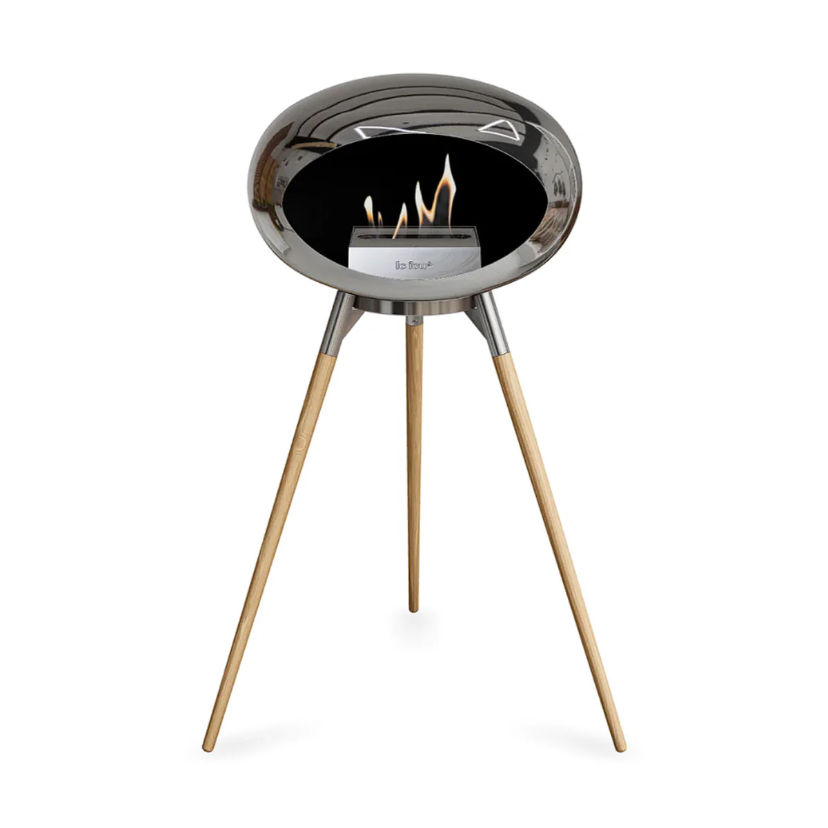 Le Feu Ground Wood High - Chromed Silver - Image 6