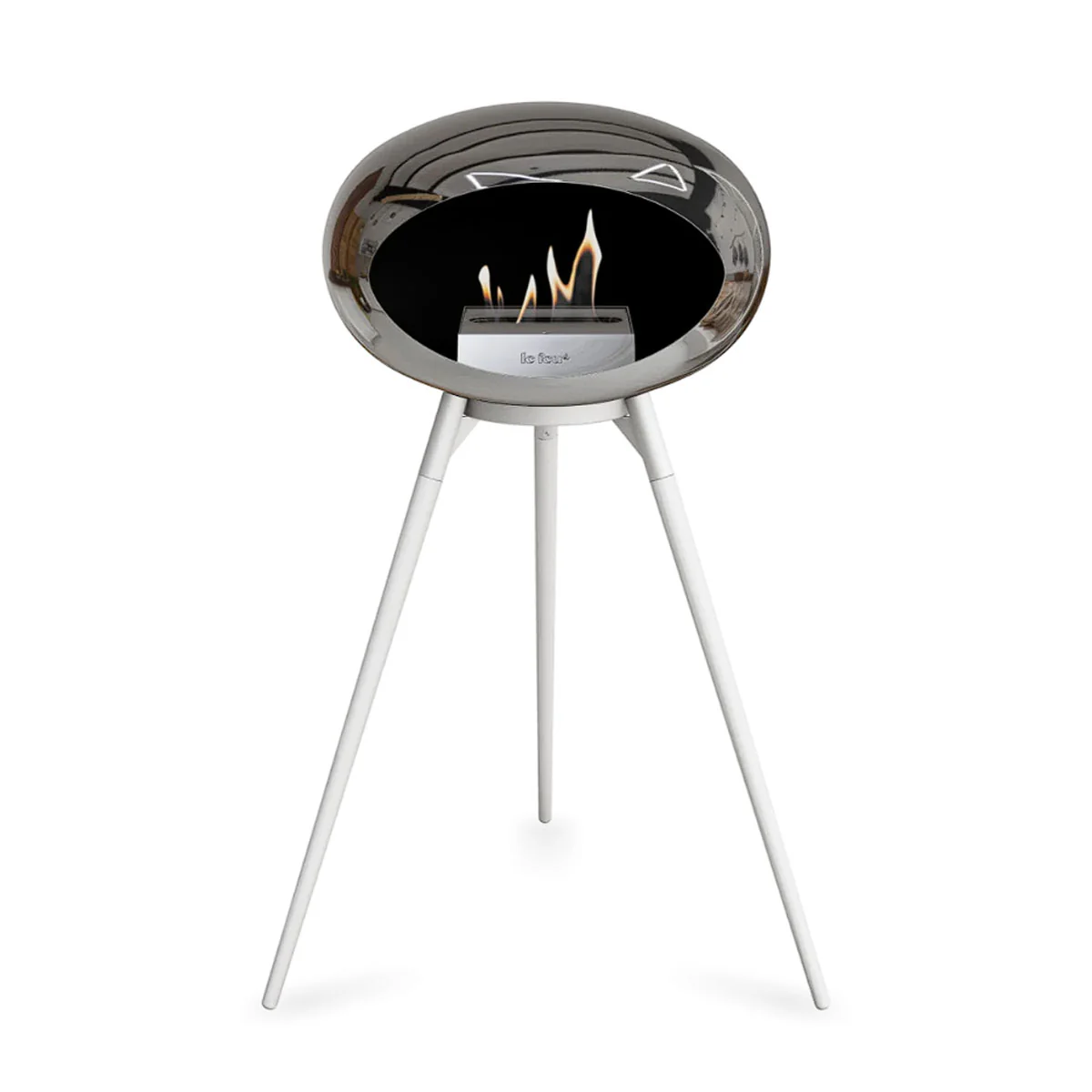 Le Feu Ground Wood High - Chromed Silver - Image 8