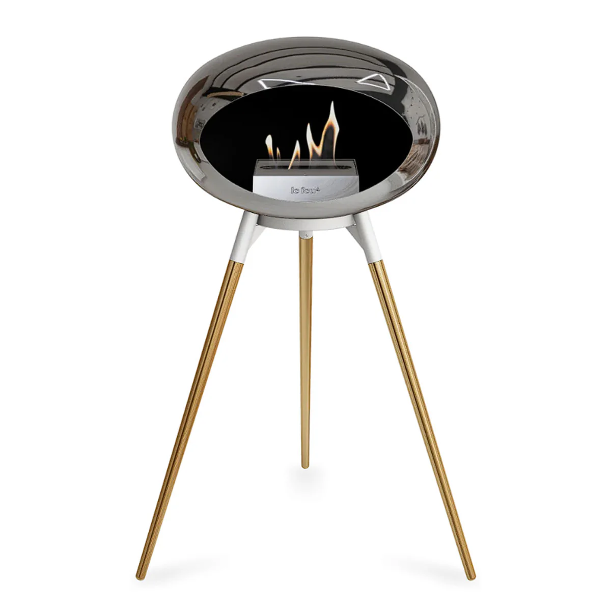 Le Feu Ground Wood High - Chromed Silver - Image 9