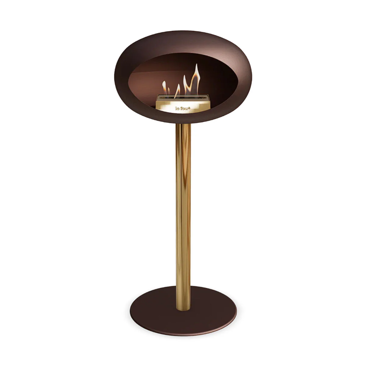 Le Feu Ground Steel High - Mocca - 60mm Pole Width - Image 3