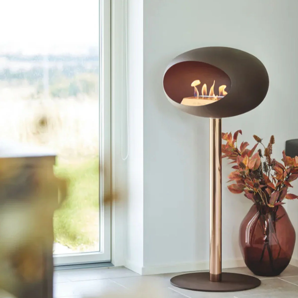 Le Feu Ground Steel High - Mocca - 60mm Pole Width - Image 4