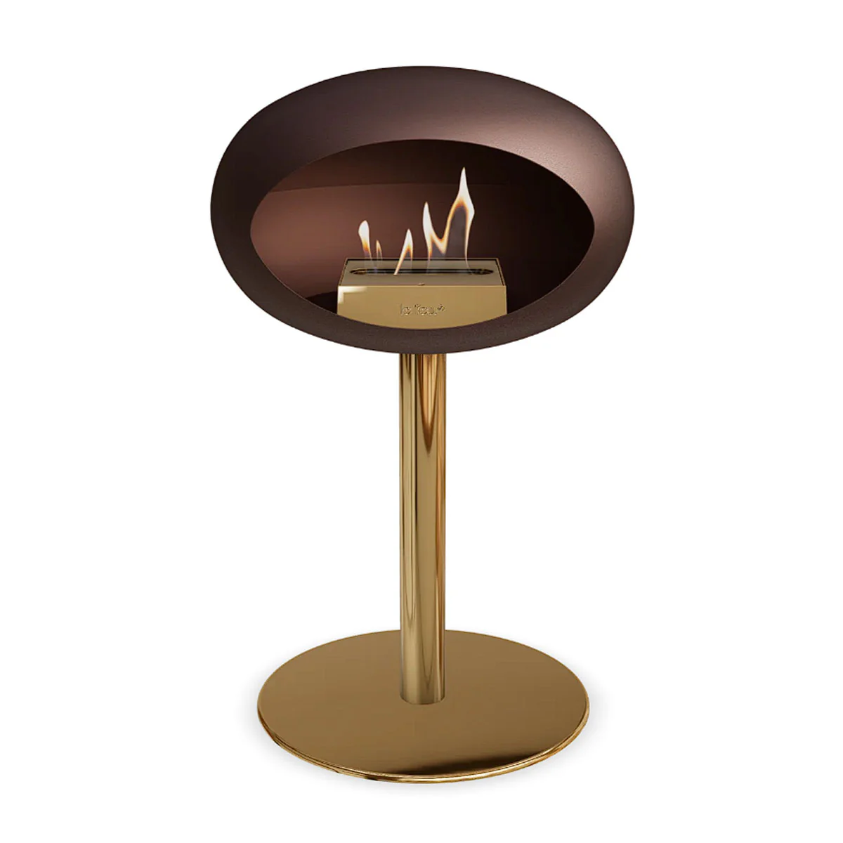 Le Feu Ground Steel Low - Mocca - 60mm Pole Width - Image 3