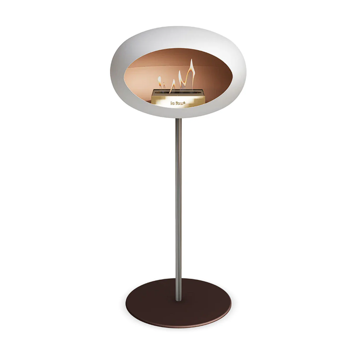 Le Feu Ground Steel High - White - 25mm Pole Width - Image 13