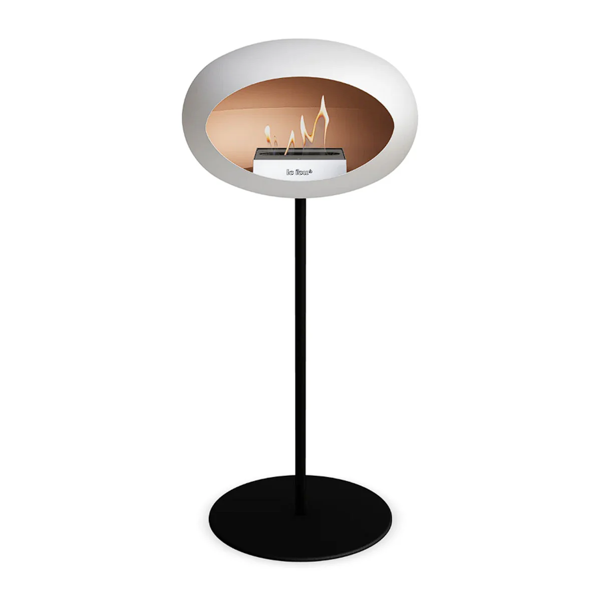 Le Feu Ground Steel High - White - 25mm Pole Width - Image 3