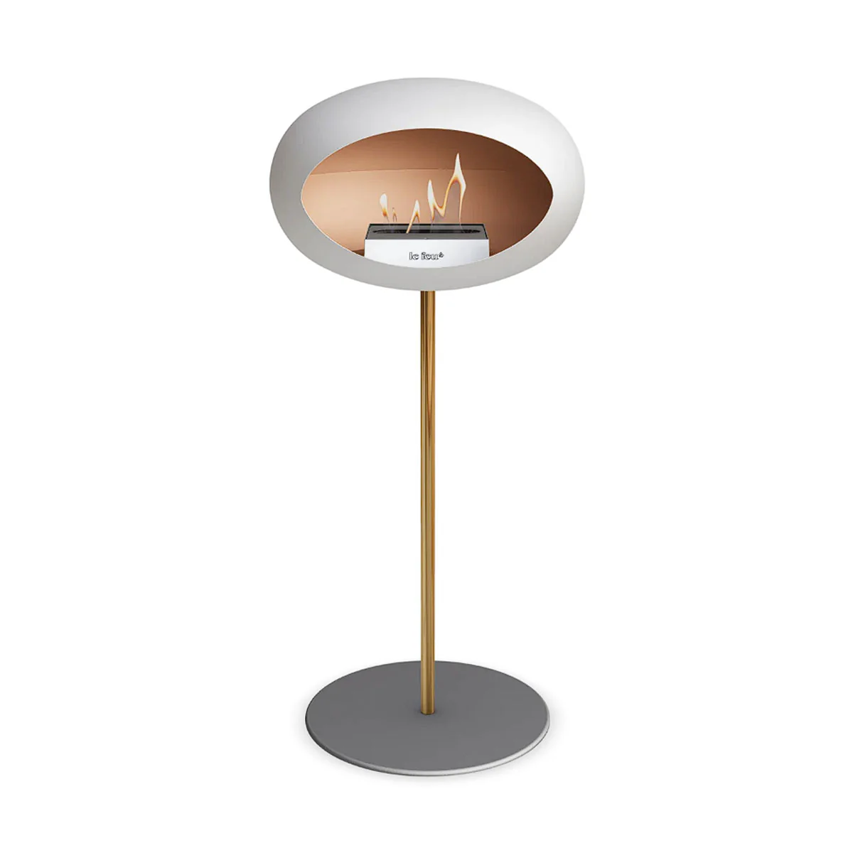 Le Feu Ground Steel High - White - 25mm Pole Width - Image 32