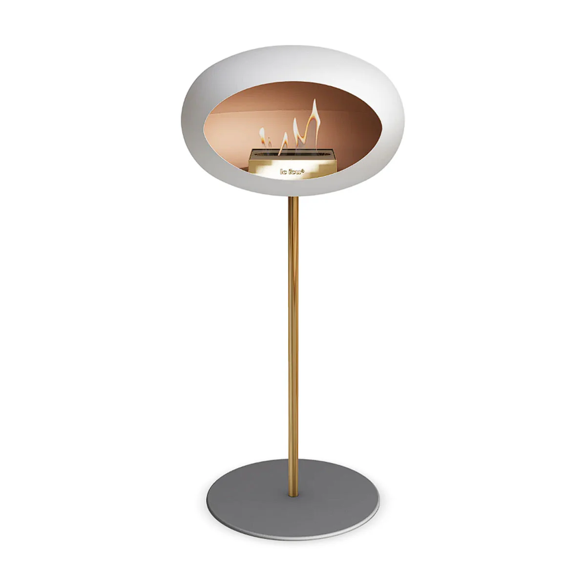 Le Feu Ground Steel High - White - 25mm Pole Width - Image 33