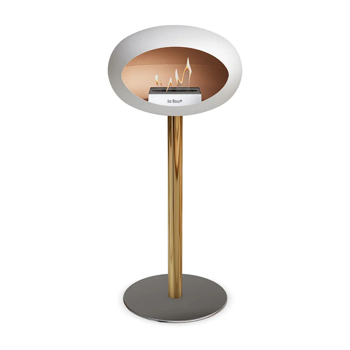 Le Feu Ground Steel High - White - 60mm Pole Width - Image 25