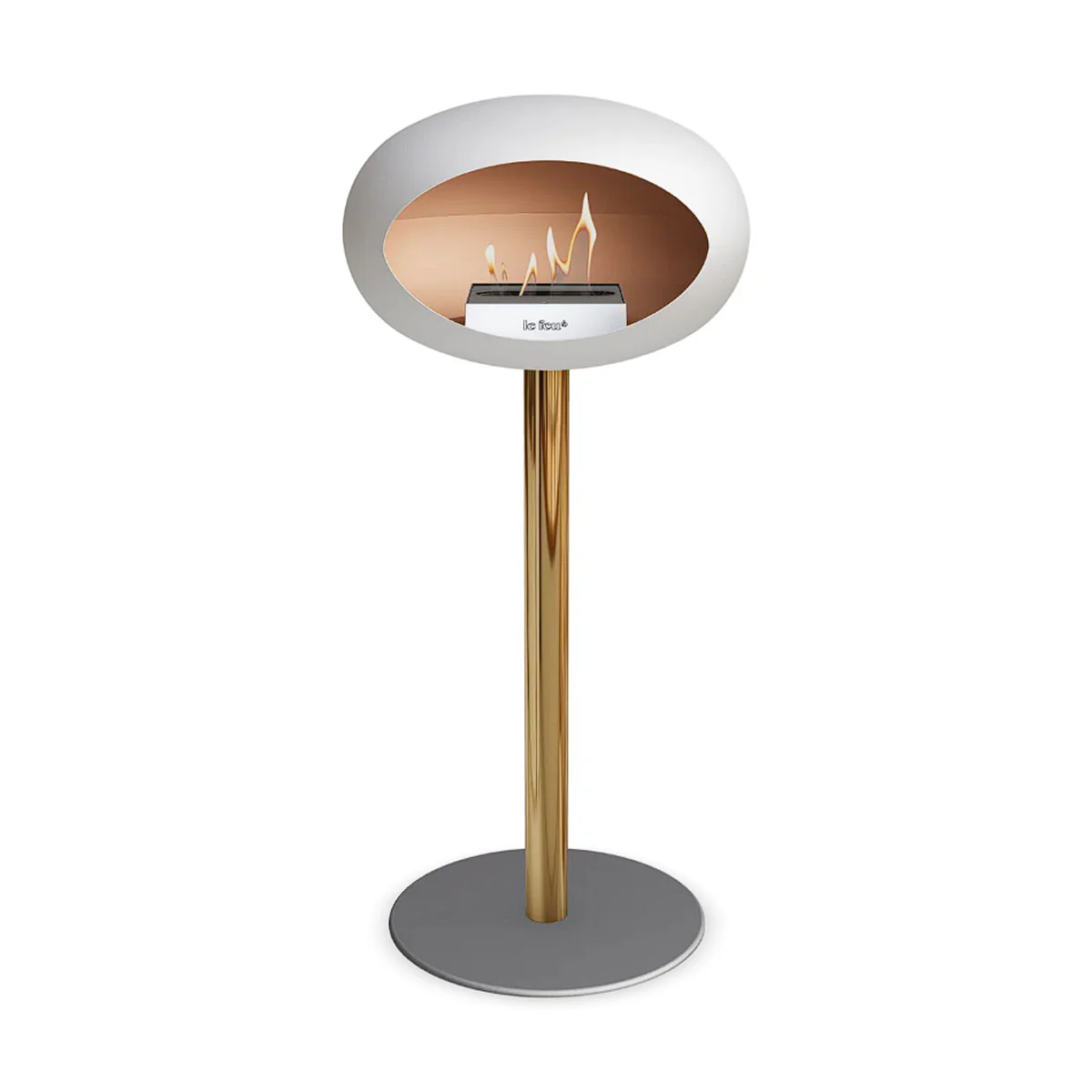 Le Feu Ground Steel High - White - 60mm Pole Width - Image 32