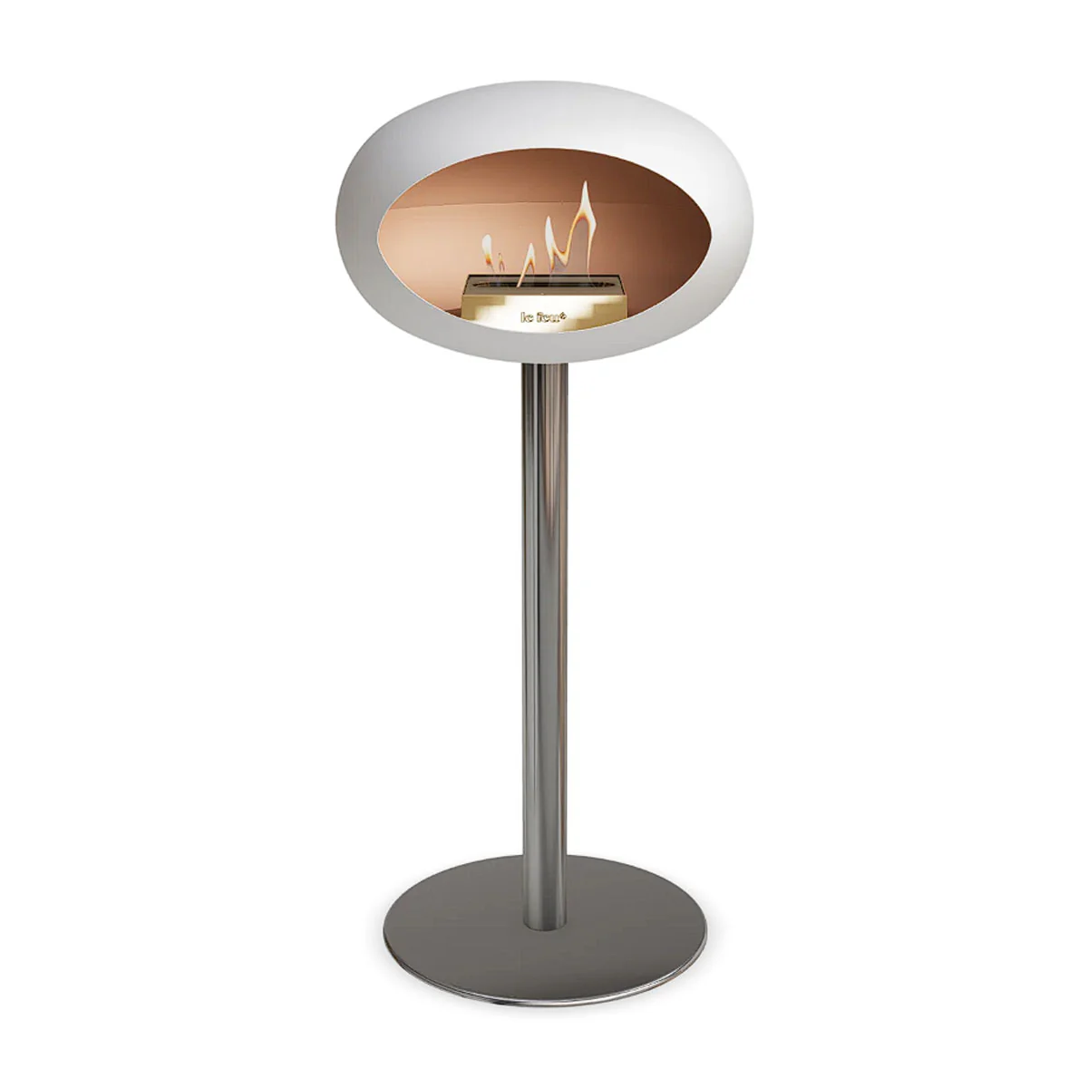 Le Feu Ground Steel High - White - 60mm Pole Width - Image 7