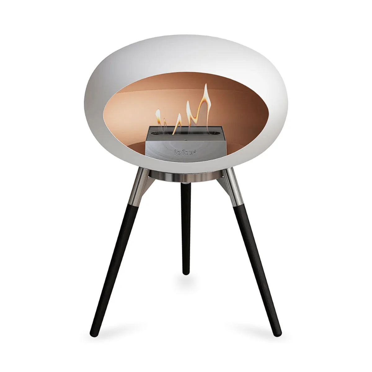 Le Feu Ground Wood Low - White - Image 3