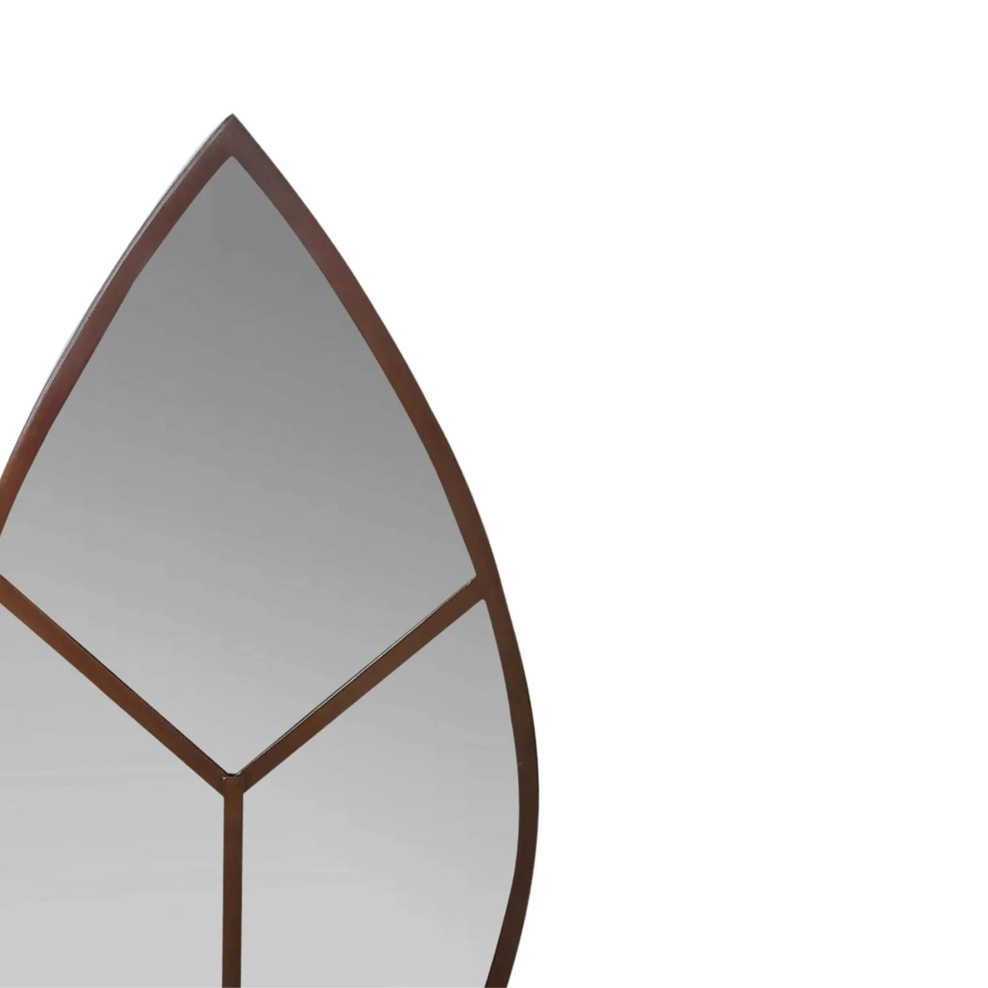 Ivyline Leaf Arch Outdoor Mirror Natural - Image 3