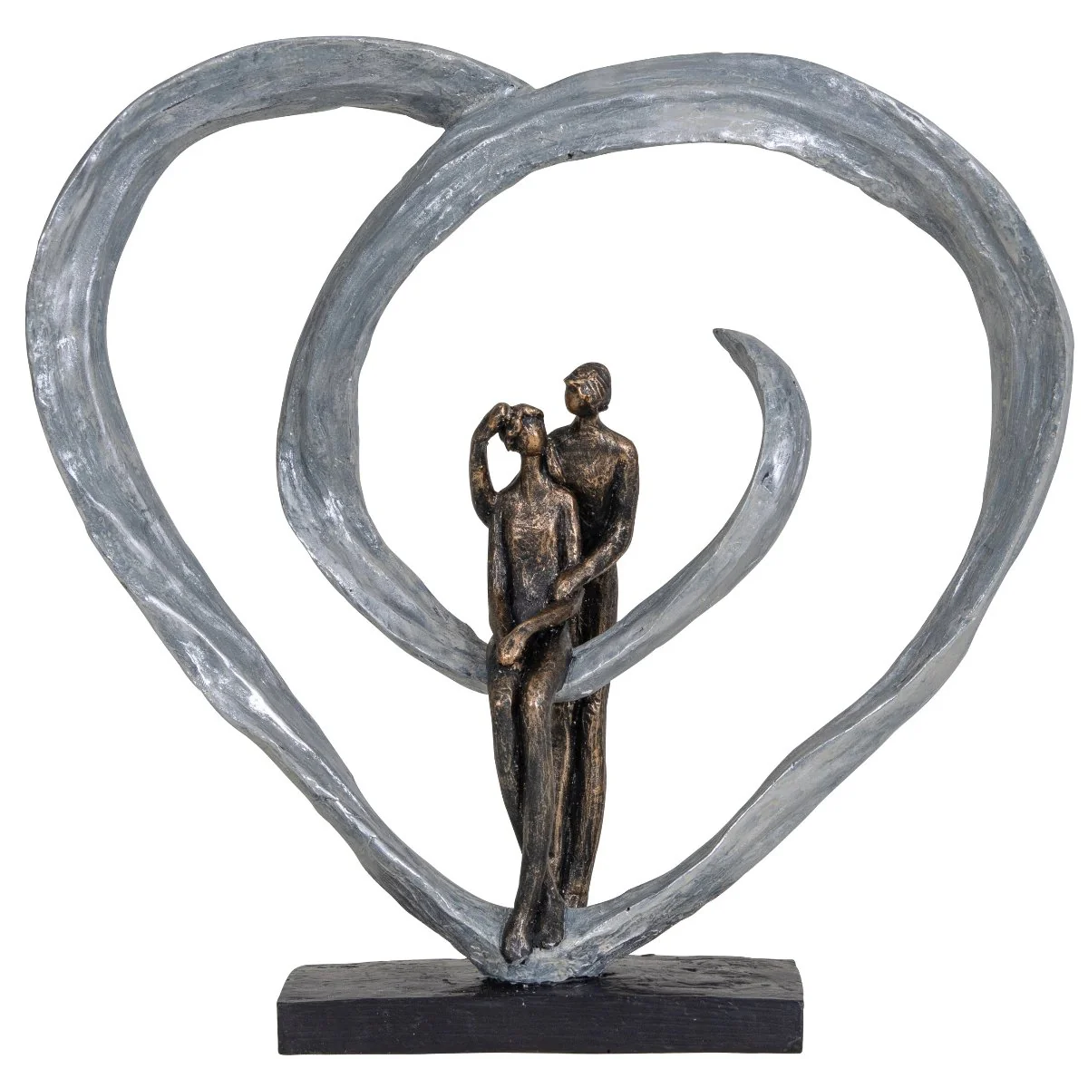 Libra Interiors Love Sculpture In Circular Heart