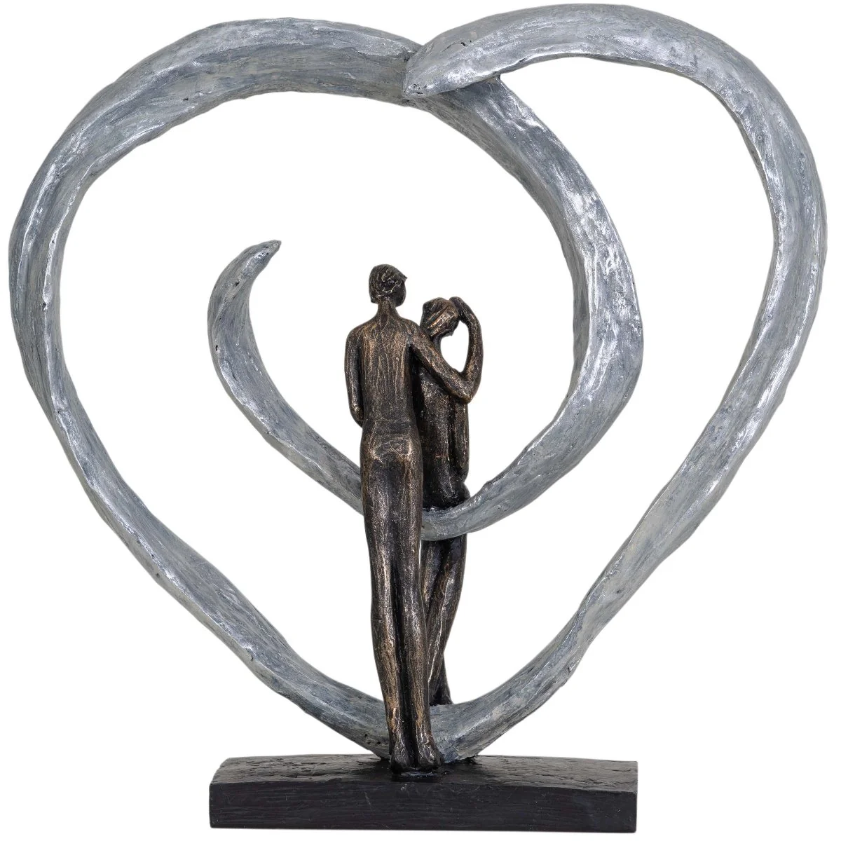 Libra Interiors Love Sculpture In Circular Heart - Image 5