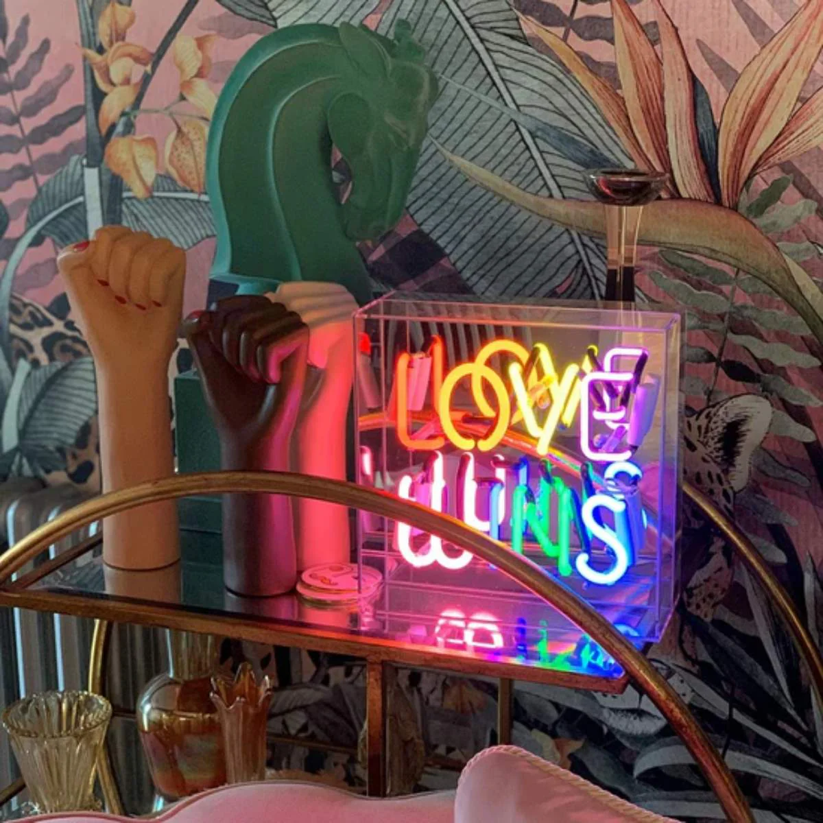 Locomocean Love Wins Neon Sign - Image 2