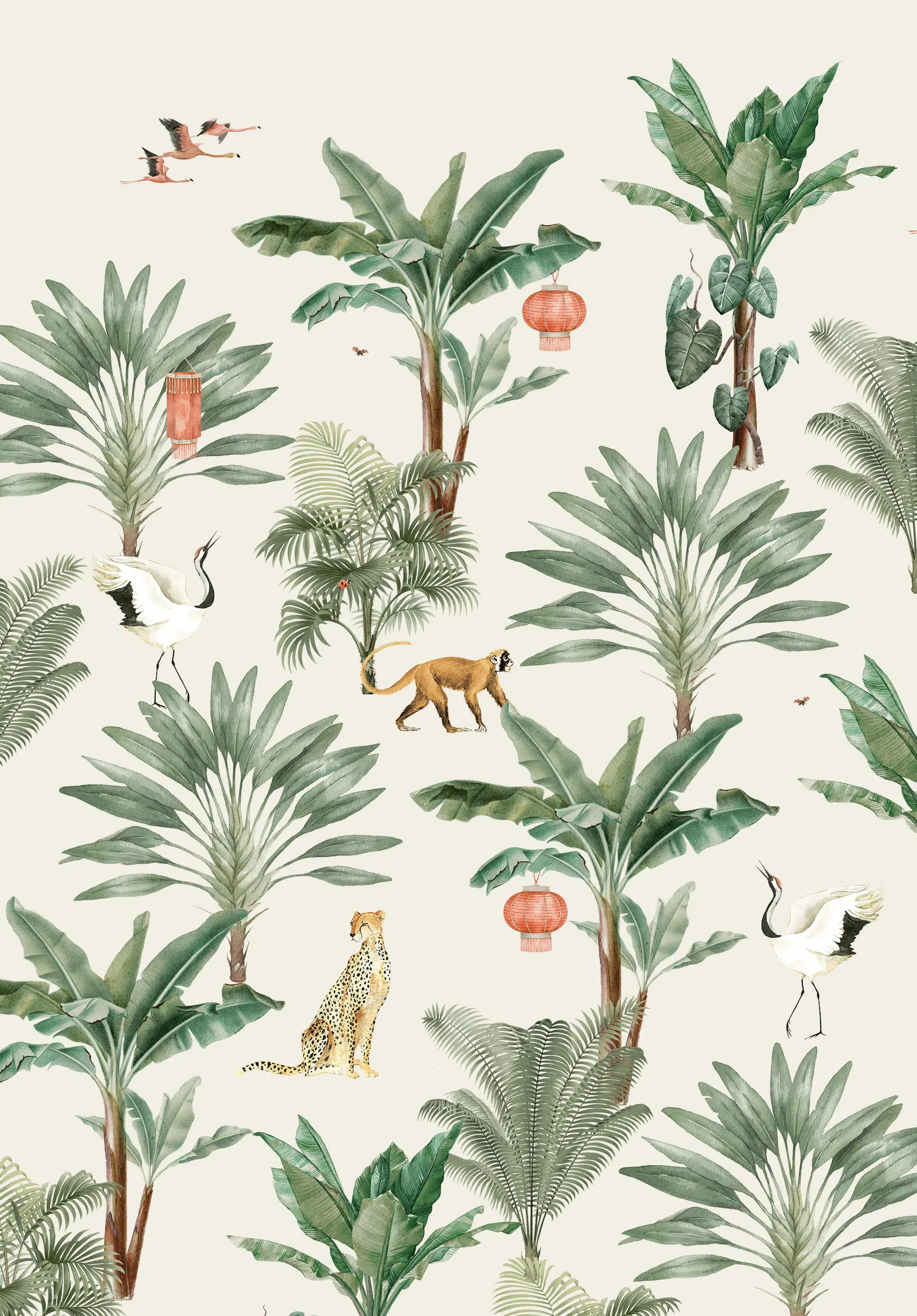 Creative Lab Amsterdam Lovely Jungle Wallpaper Mural