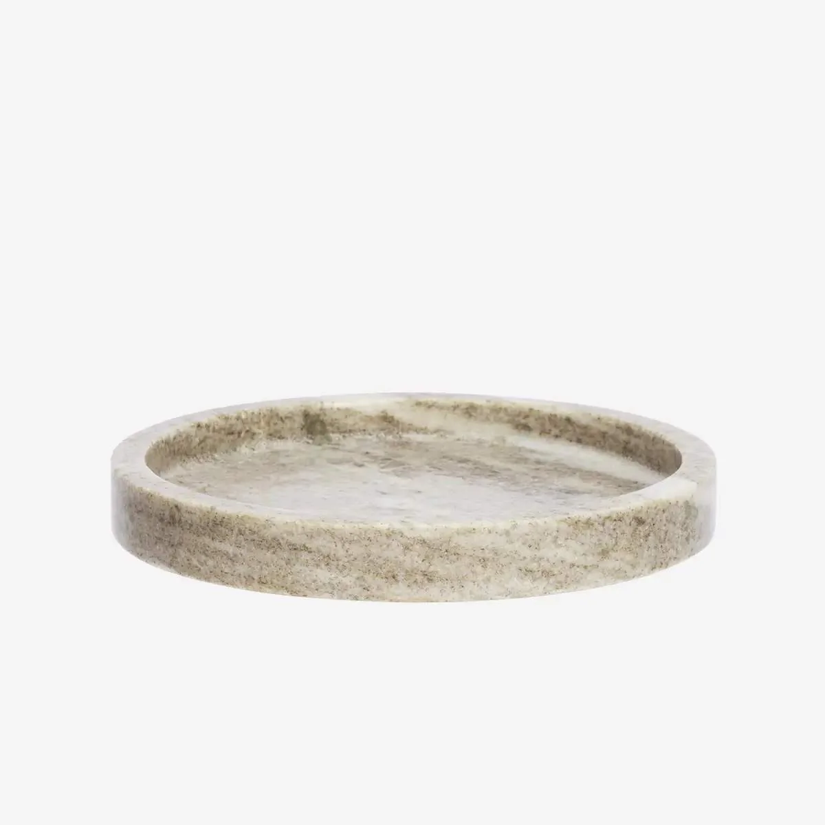 Madam Stoltz Round marble tray