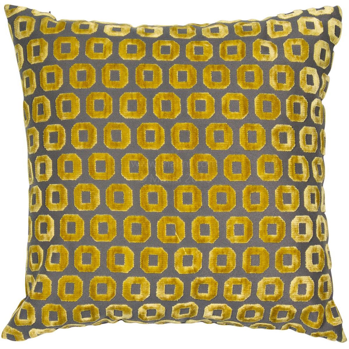 Malini Bentley Cushion In Mustard - Image 3
