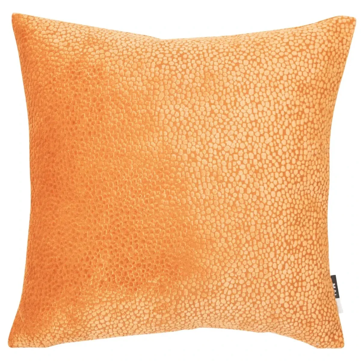 Malini Bingham Cut Velvet Cushion In Tan