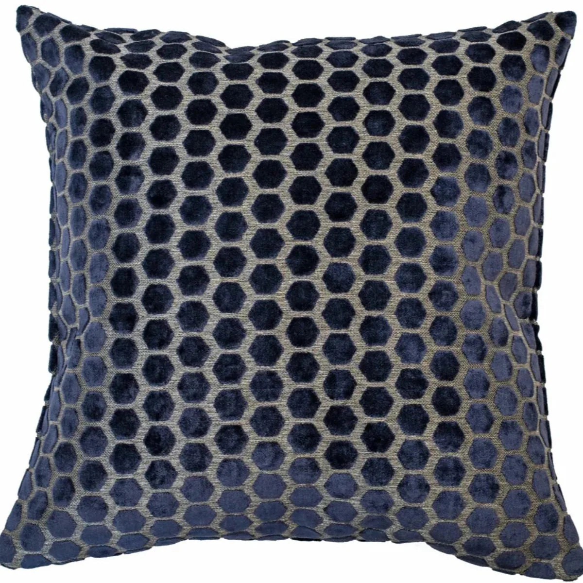 Malini Jorvik Cushion In Navy