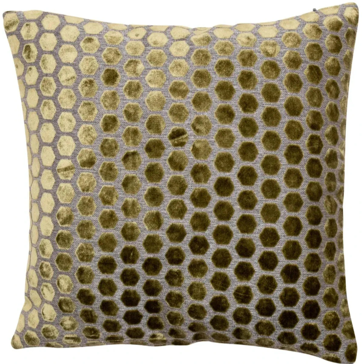 Malini Jorvik Cushion In Olive