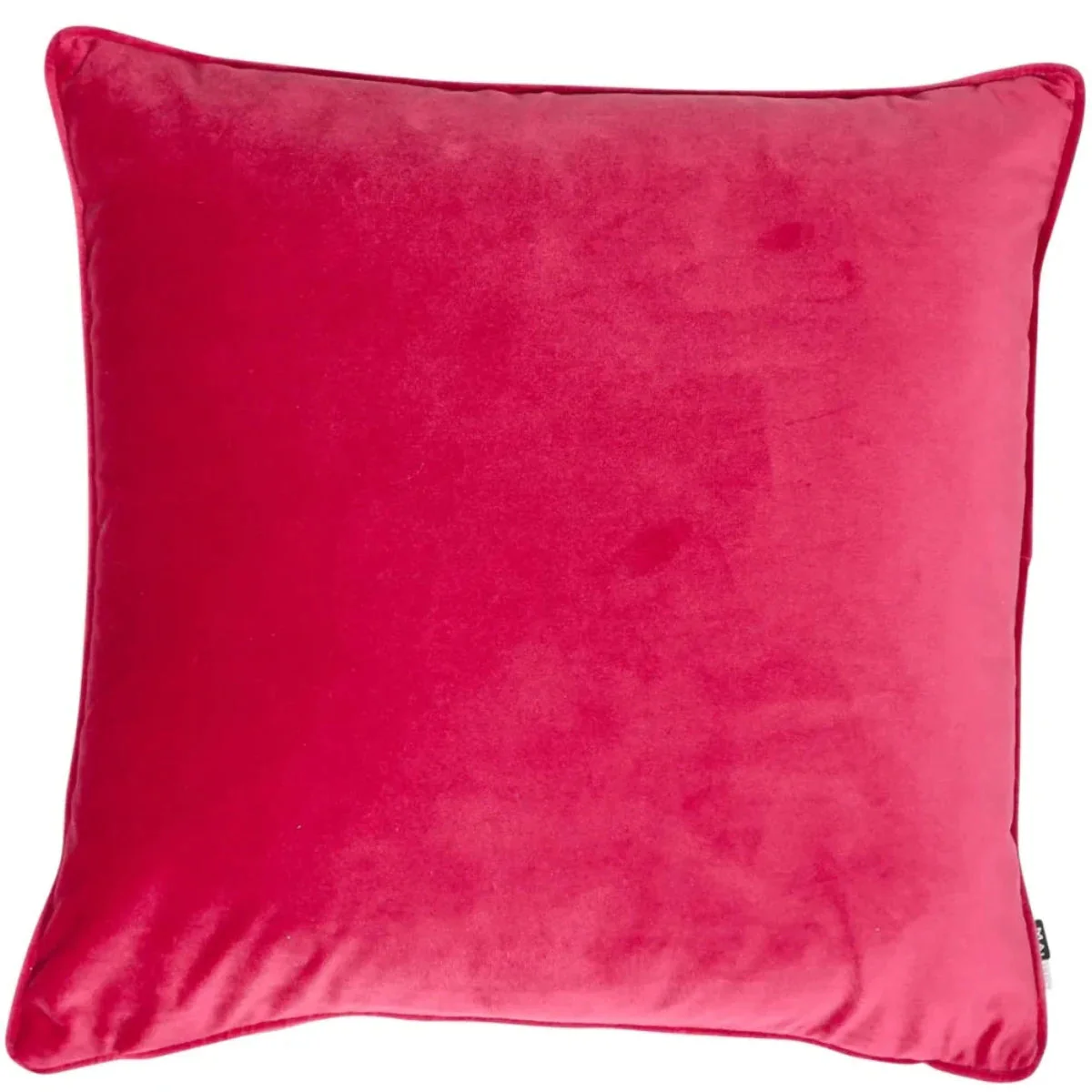 Malini Luxe Velvet Cushion In Fuchsia - Image 3