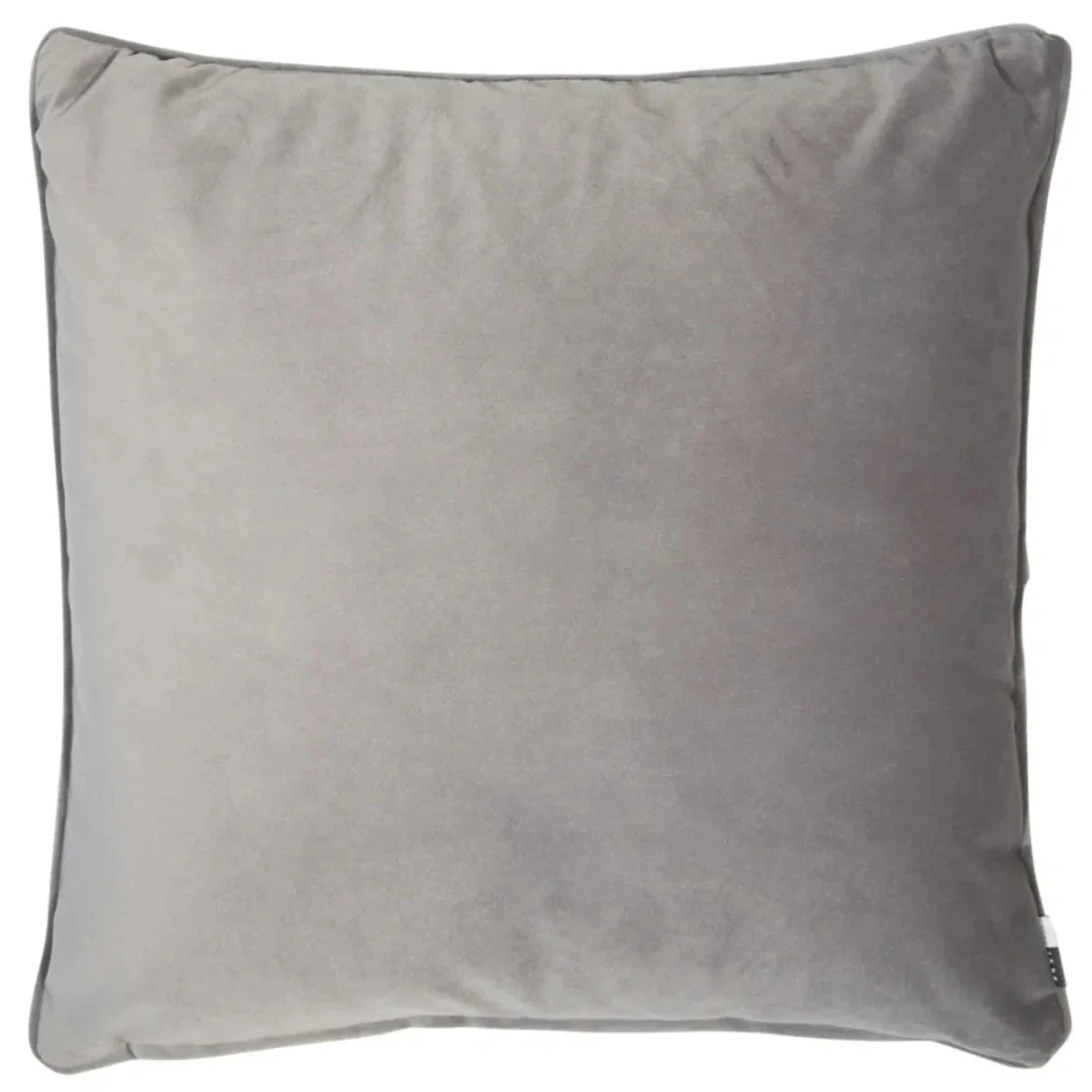 Malini Luxe Velvet Cushion In Grey